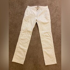 Mountain Khakis Men's Light Tan Chinos 32x32 Slim Tailored Fit